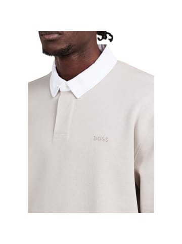Hugo Boss Grau Baumwolle Poloshirt