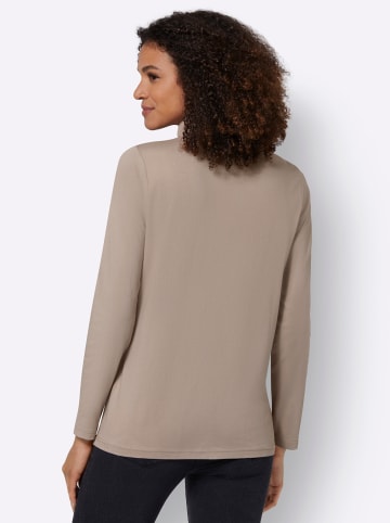 WITT WEIDEN Rollkragenshirt in sesam