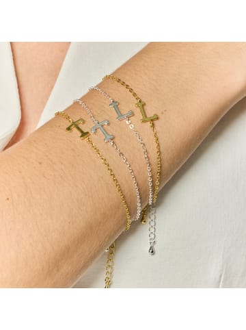 Luxenter silver-finish bracelet - Alphabet