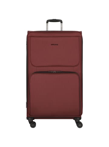 Stratic Bendigo Light Plus 4-Rollen Trolley 84 cm Laptopfach in redwine