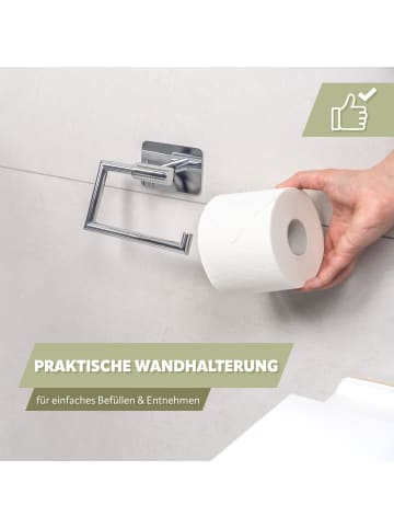 bremermann Toilettenpapierhalter ca. 15,5 x 12 x 6 cm (B/H/T)