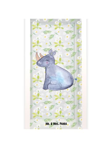Mr. & Mrs. Panda Windlicht Einhorn Nashorn ohne Spruch in Transparent