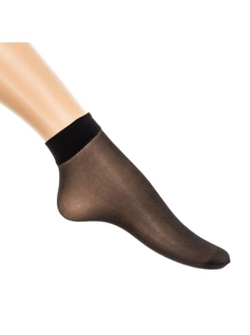 Donna BC 2er-Set: Socken in Black