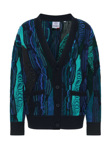 Carlo Colucci Cardigan Erlacher in Navy