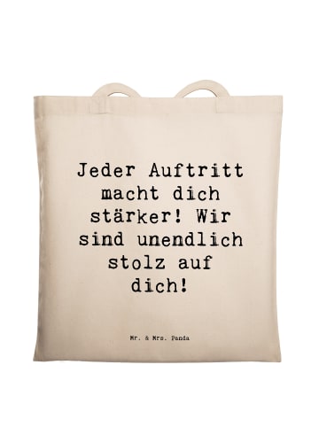 Mr. & Mrs. Panda Tasche Spruch Vokale musikalische Auftritte mei... in Creme