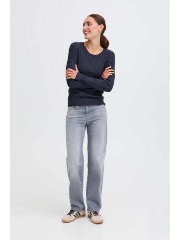 Oxmo Rollkragenpullover OXSisse in Blau