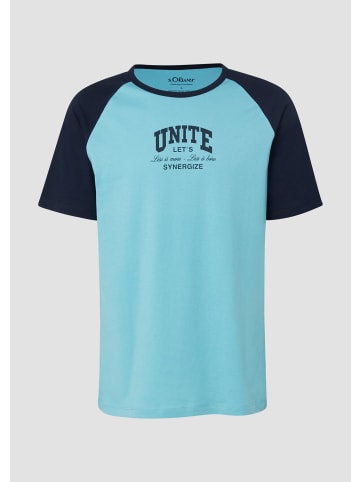 s.Oliver T-Shirt in 66D1_türkis
