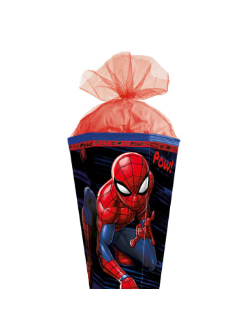 ROTH Schultüte groß Marvel Spiderman 85 cm, Spezialborte in Rot