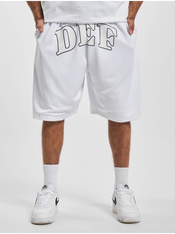 DEF Mesh-Shorts in white