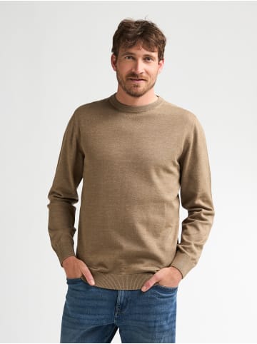 Petrol Industries Feinstrickpullover Steamboat in Braun