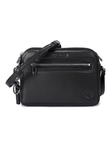 Hedgren Fika+ Doppio+ Umhängetasche RFID Schutz 23 cm in black