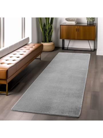 Teppich Boss Kurzflor Teppich Joy 1400 Läufer in Silber