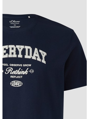 s.Oliver T-Shirt in 59D1_navy