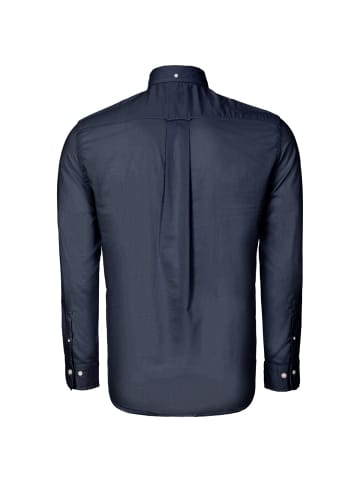 Gant Langarmhemd Reg Classic Poplin in dunkelblau