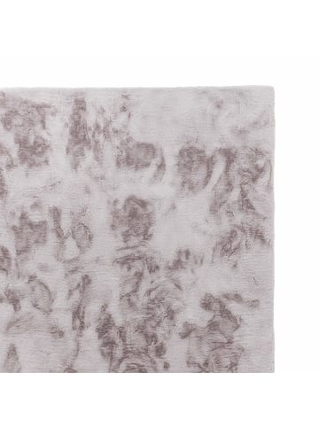 Schöner Wohnen Kollektion Moderner Kunstfellteppich TENDER 1 in Taupe