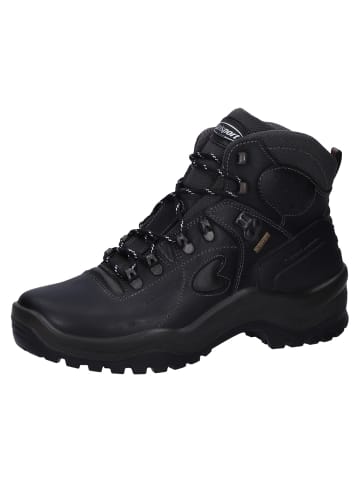 Grisport Wanderschuhe Schnürstiefel Gritex in schwarz in schwarz