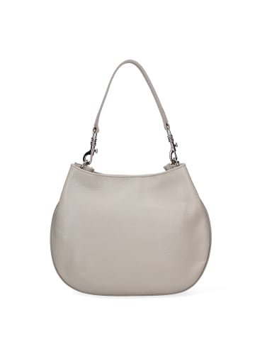 ROBERTA ROSSI Schultertasche in LIGHT GREY