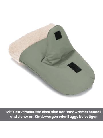fillikid Handwärmer Nuuk Teddy Exklusiv in Salbei