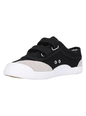 Kawasaki Canvas sneakers Retro w/velcro in 1001 Black