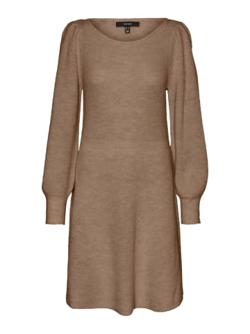 Vero Moda Strickkleid in Sepia Tint