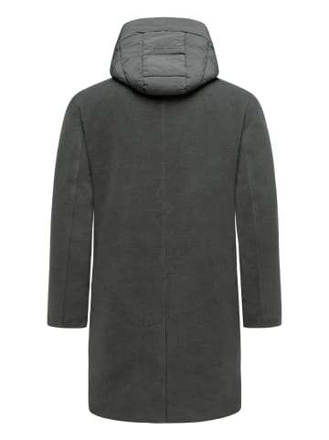 STONE HARBOUR Wollmantel Thiagoo XX in Anthracite