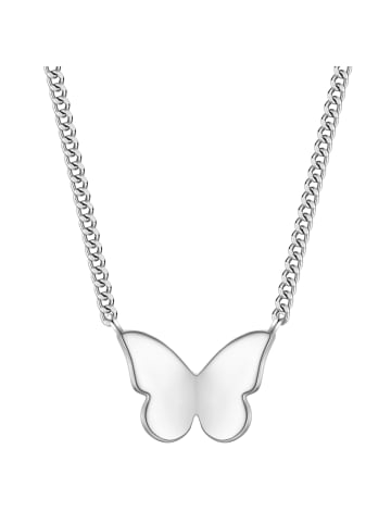 Glanzstücke München Kette Schmetterling aus Sterling Silber mit Panzer in silber