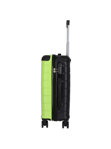 Nowi Rhodos 4 Rollen Trolley 58 cm in sz-lime