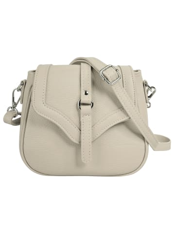 Cluty Umhängetasche echt Leder in beige