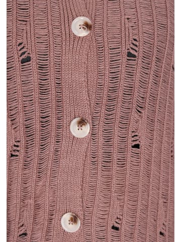 ROCKEASY Women Cardigan in Brown