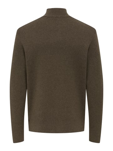 ONLY & SONS Strickpullover in Coffee Bean
