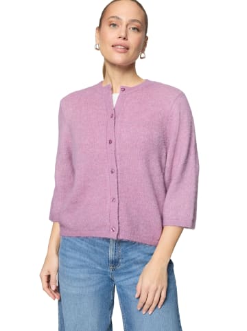 Zero  Strickjacke 3/4 Arm und Knöpfe in Lilac Melange