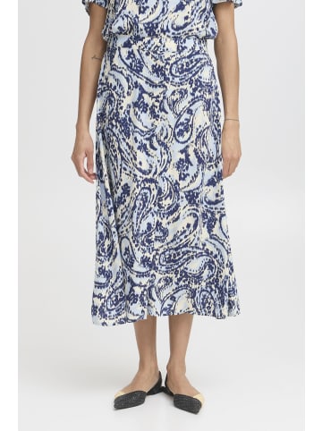 b. young BYMMJOELLA MIDI SKIRT 2 - LIGHT WOVEN Loose fit in Blue Paisley
