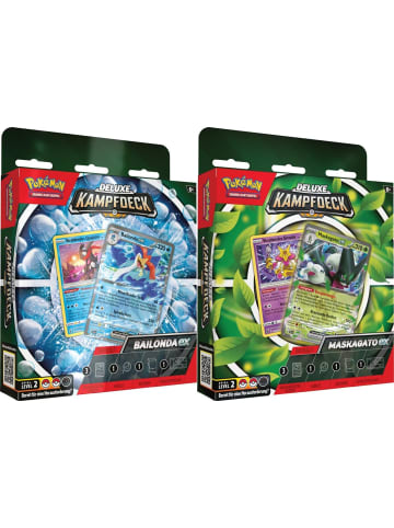 Pokémon Pokémon Deluxe Kampfdeck Bailonda-Ex oder Maskagato-Ex 1 Pack in Mehrfarbig ab 6 Jahre