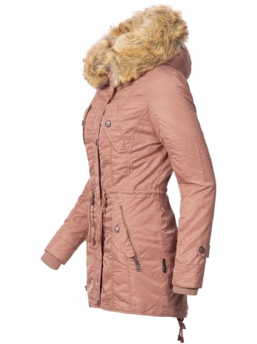 Navahoo Wintermantel La Viva in Terracotta
