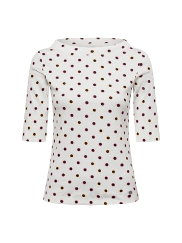 MARC CAIN COLLECTIONS T-Shirt in weiß schwarz