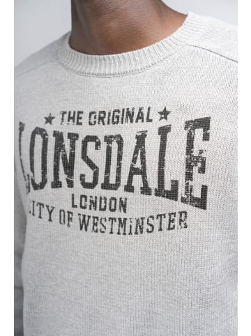 Lonsdale Pullover "Talgarreg" in Grau