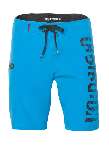 KOROSHI Surfer Badeanzug in blau