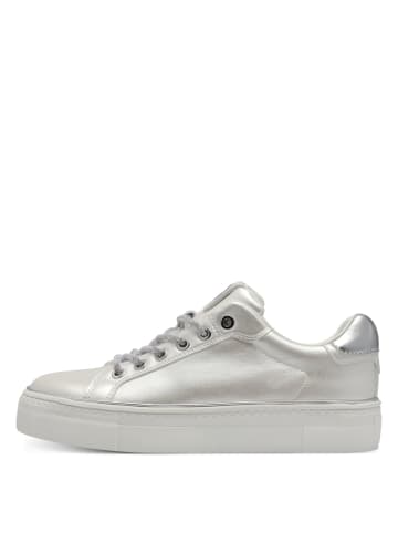 Tamaris Plateau Schnürschuhe in Weiß