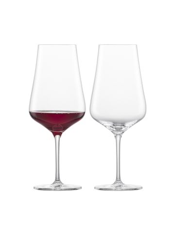 Zwiesel Glas 2er Set Bordeaux Rotweingläser Bouquet 660 ml in transparent