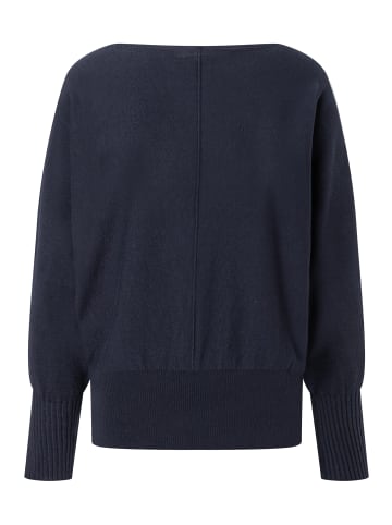 More & More weiter Oversize-Pullover, Fledermausärmel in marine