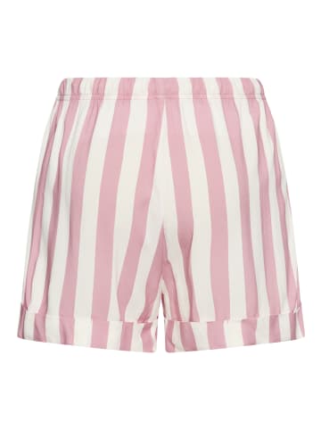 s.Oliver Schlafshorts in mauve gestreift