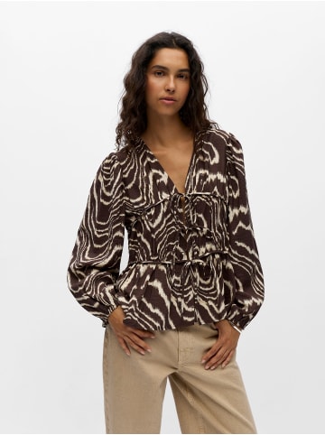 Object Bluse in Seal Brown1