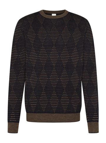 Bugatti Pullover Rundhals in cognac