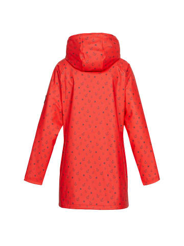 DEPROC Active Regenjacke Friesennerz HALIFAX ANCHOR  in Rot