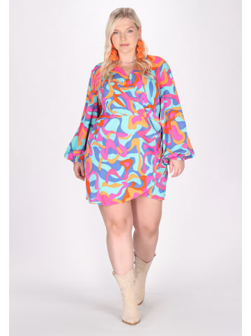 IZIA Women Plus Size Dress in Multicolor