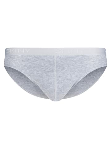 Skiny Slip 2er Pack in Grau