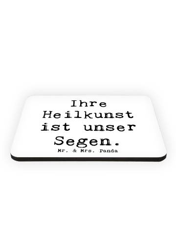 Mr. & Mrs. Panda magnet Spruch Arzt Segen mit Spruch in Weiß