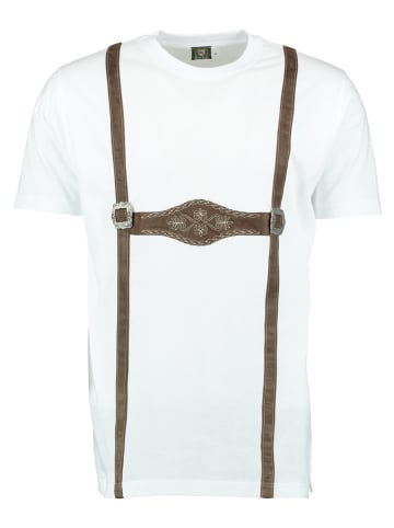 OS-Trachten T-Shirt Lahuke in weiß