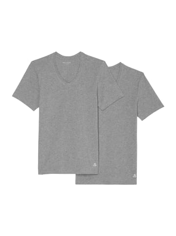Marc O'Polo V-Shirt Essentials in Grau