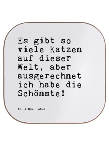 Mr. & Mrs. Panda Getränkeuntersetzer Es gibt so viele... mit Spruch in Weiß